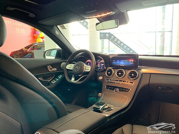 den noi that xe mercedes c300 amg 2020 muaxegiatot com 16 - Đ&aacute;nh gi&aacute; xe Mercedes C300 AMG 2025, hấp dẫn & đ&aacute;ng tiền