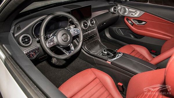 mercedes c200 cabriolet cabin muaxegiatot vn - Giới thiệu c&aacute;c phi&ecirc;n bản Mercedes C Class 2025 b&aacute;n tại Việt Nam