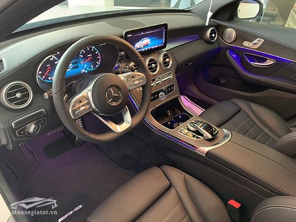 noi that tien nghi xe mercedes c300 amg 2019 muaxegiatot vn 15 - Giới thiệu c&aacute;c phi&ecirc;n bản Mercedes C Class 2025 b&aacute;n tại Việt Nam