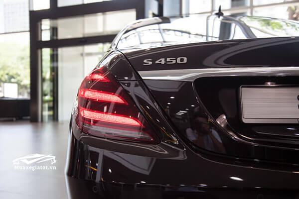 den hau xe mercedes s450 2019 muaxegiatot vn - Đ&aacute;nh gi&aacute; xe Mercedes S450 2025: Nội thất được l&agrave;m mới sang trọng