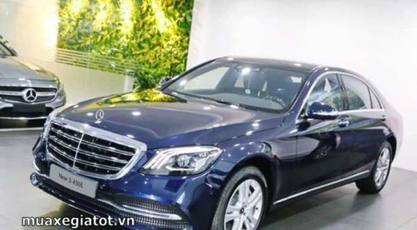 mercedes s450 2019 mau xanh cavansite muaxegiatot vn - Đ&aacute;nh gi&aacute; xe Mercedes S450 2025: Nội thất được l&agrave;m mới sang trọng